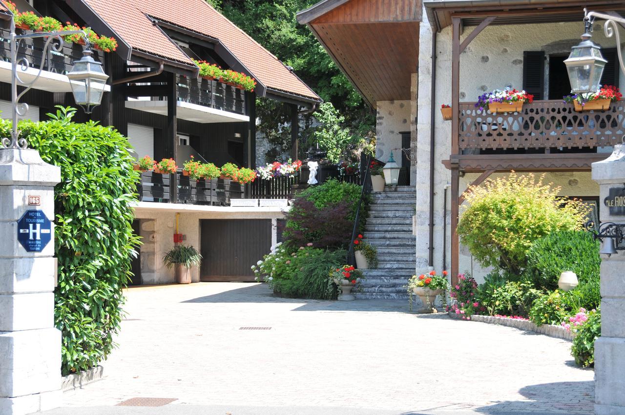 Auberge Du Roselet Duingt Exterior foto